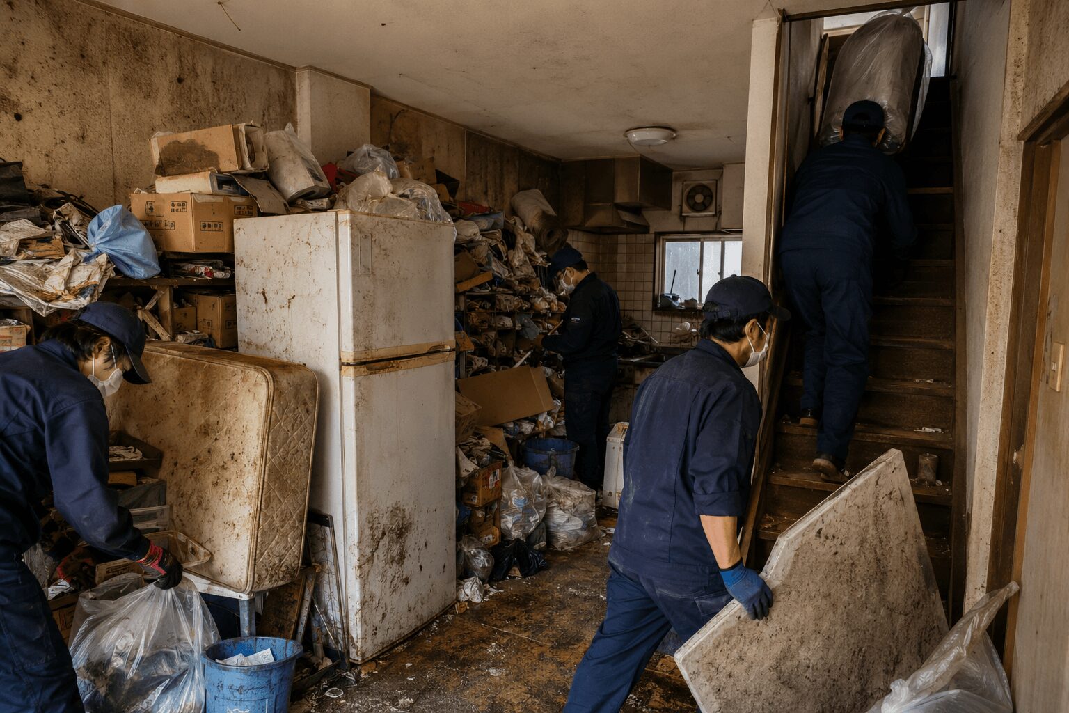 ゴミ屋敷の片付け費用が高くなる4つの原因