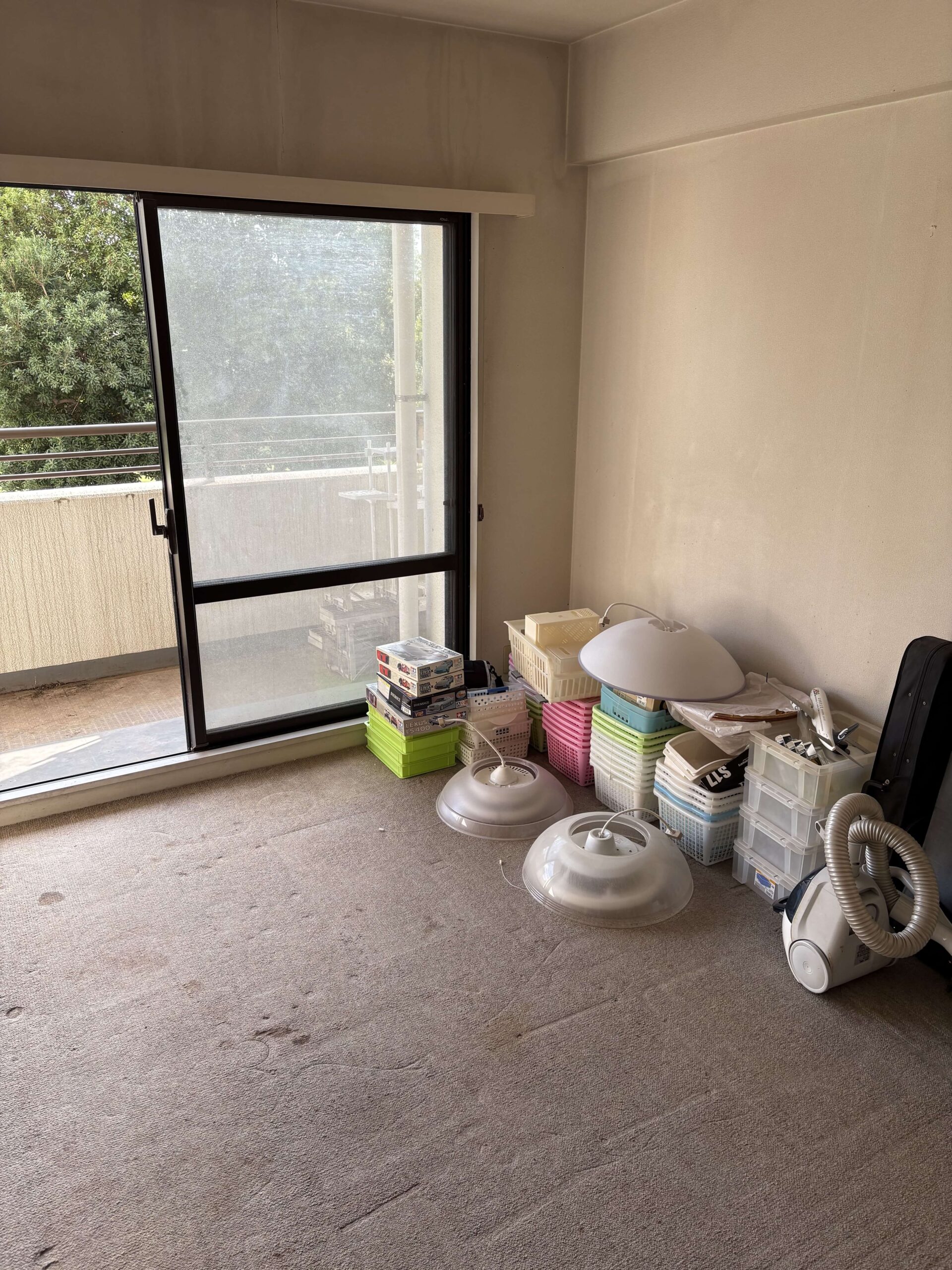 東京都江東区でのリビングのゴミ屋敷片付け後(A様)
