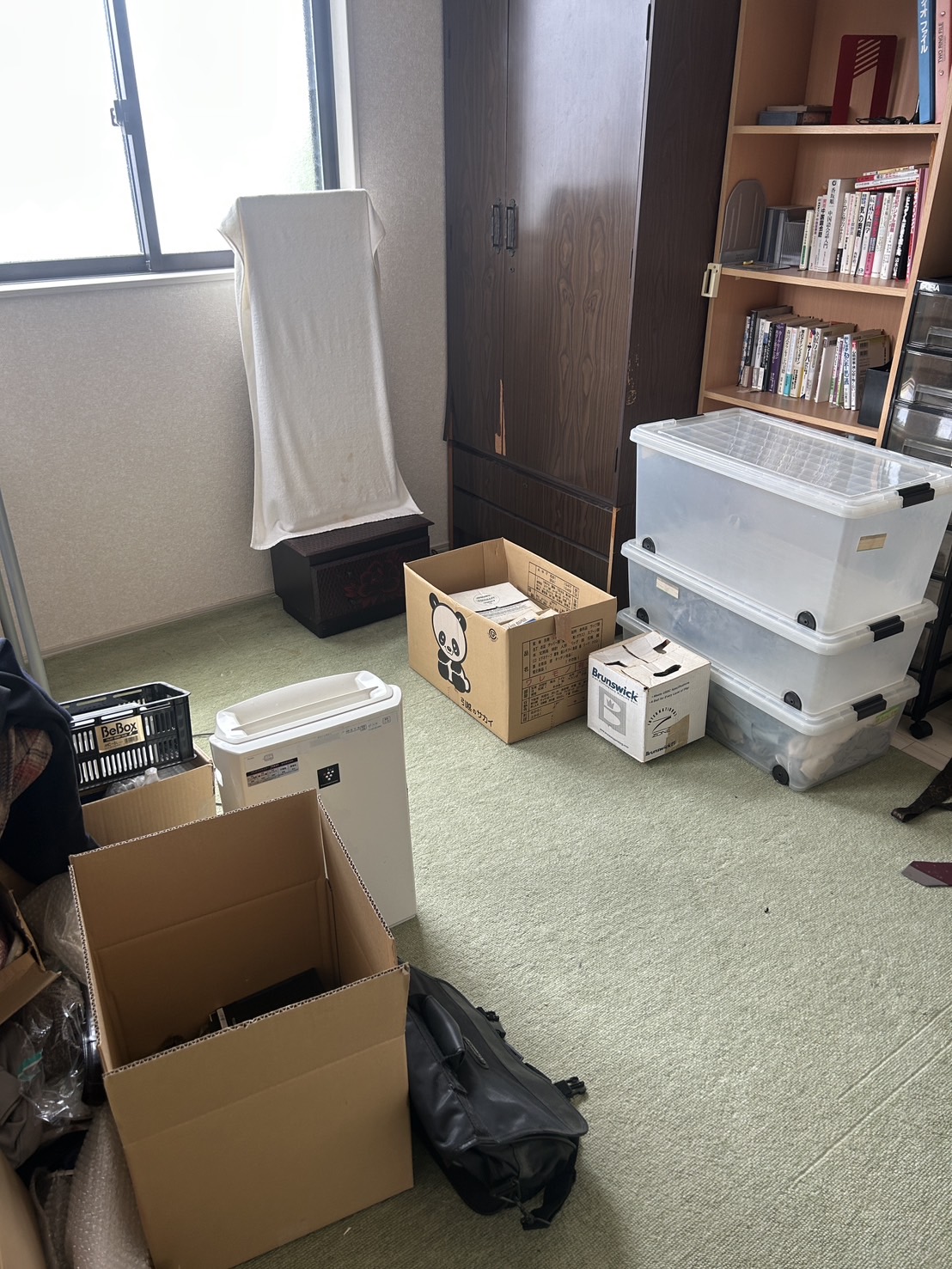 千葉県野田市での居間の遺品整理前(A様)