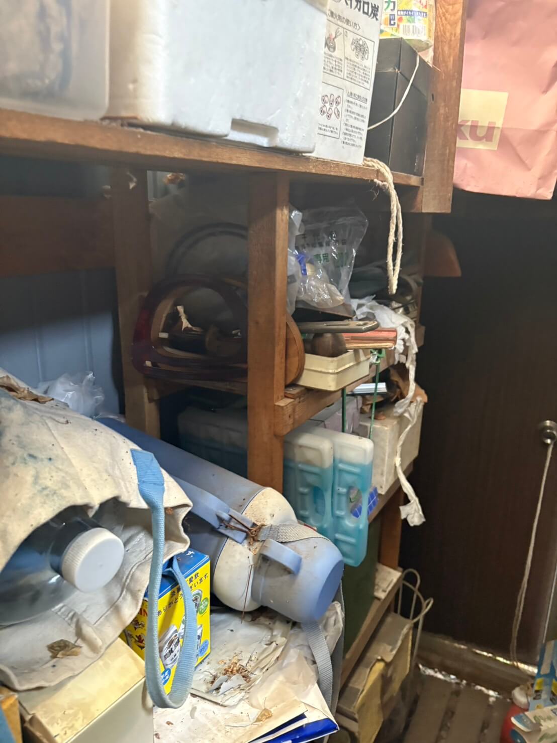 千葉県八千代市B様の倉庫の不用品回収前①
