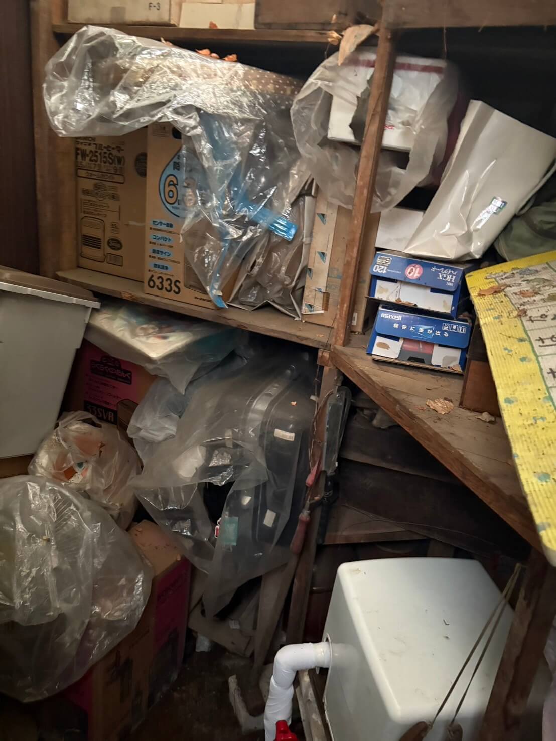 千葉県八千代市B様の倉庫の不用品回収前③