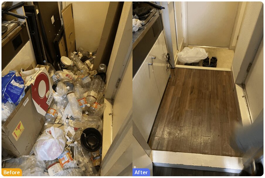 1R・1Kの片付け事例