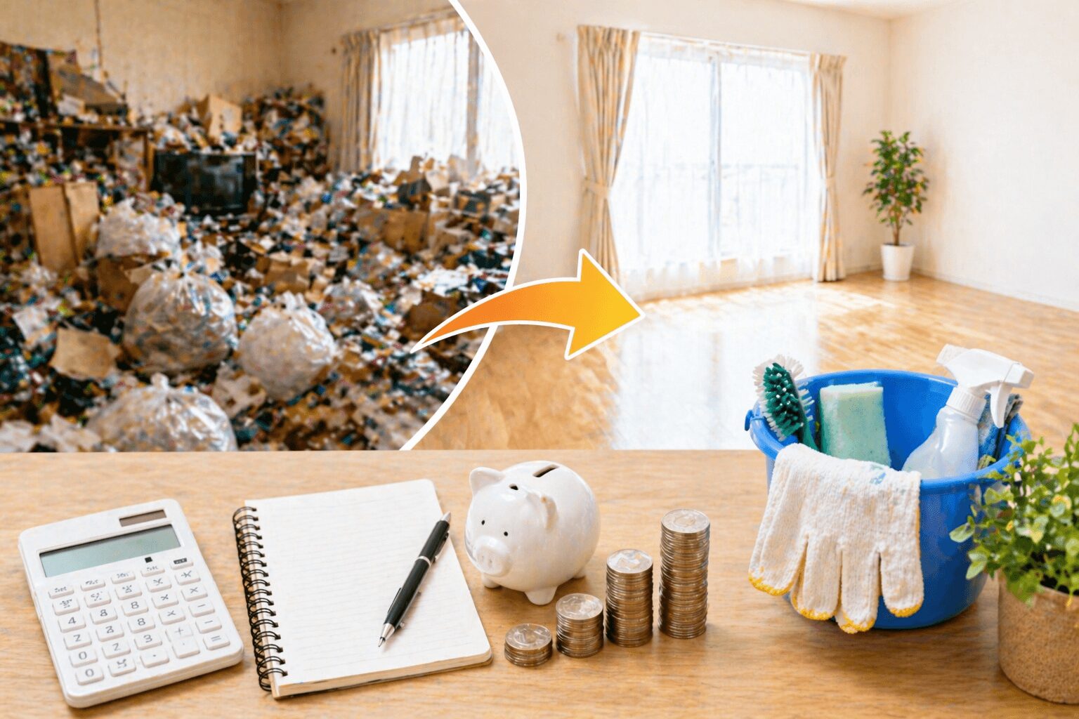 ゴミ屋敷の片付け費用を安く抑えるためのポイント